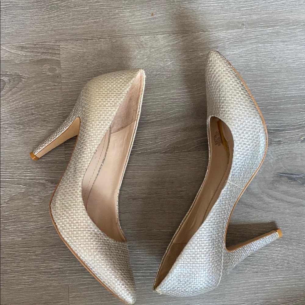 BCBGeneration Silver Pumps - Picture 3 of 4